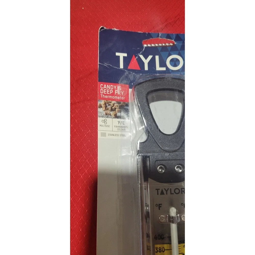 Taylor Candy/Deep Fry Thermometer, Temperature Guide Stainless Steel New 3511-21